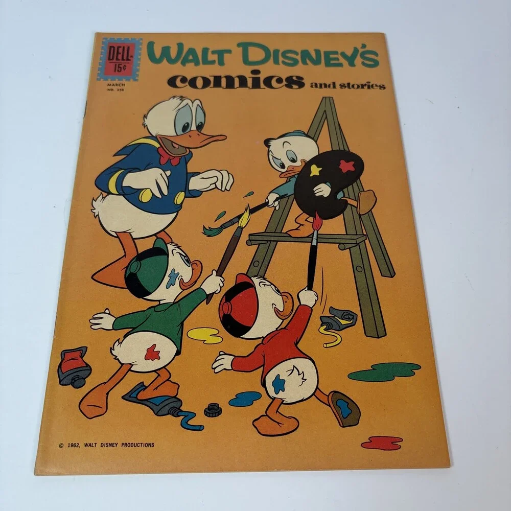 Walt Disney's Comics and Stories #258 Dell 1962 Donald Duck Huey Dewey Louie VF